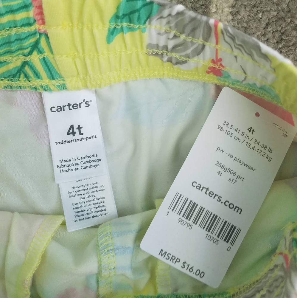 Carter's 2 piece shorts and top - Picture 10 of 10